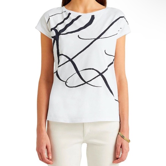 Ralph Lauren logo print cotton tee - Picture 4 of 8